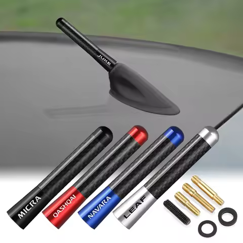 8cm Car Roof Radio Antenna Auto Accessories For Nissan Navara NP300 Qashqai Juke Micra K12 K14 Leaf 