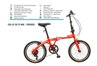 Sepeda Lipat Odessy 20 72 NEW 7Speed - Merah