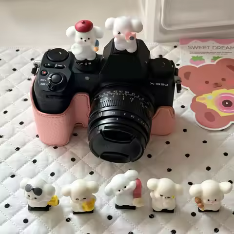 DIY Cute Dog Universal Hot Shoe Cover for Leica Q2 Q3 Fuji X100V X-T5 Sony ZV-1 ZV-E10 Canon EOS R5 