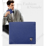 New Men Wallets Fashion Fresh Fishon Designer's Purse Multi Card Position Wallet Men Leather Purse M