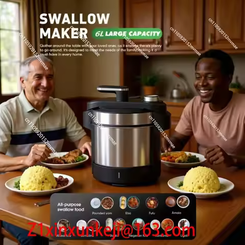 New African Staple Food Machine FUFU Machine, Ghana Banku Maker, Swallow Paste, Meat Grinder