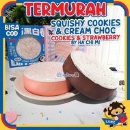 Squishy hacimi squishy ha chi mi Sweet Cookie Cake Realistic Soft and Slow squishy oreo/