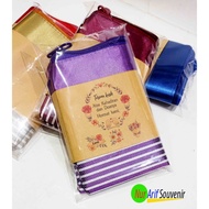 Souvenir 50 PCS Beautiful Channel Wallet in Plastic Packaging