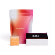 GOTE AGAINST ____ SINGLES SET WHITE