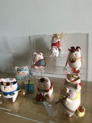 Lulu豬 figure 西遊記 1set