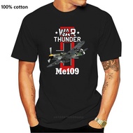 Luftwaffe T Shirt War Thunder Me109 T-Shirt Plus size Basic Tee Shirt Funny Man 100 Cotton Short-Sle