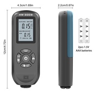 HW-300S Digital Coating Thickness Gauge High Precision Probe HD display coating Paint film meter For