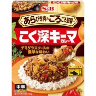 【Direct from Japan 🇯🇵】 S.B. Foods Araogoro Kokuboku Keema Curry 150g x 6 pcs