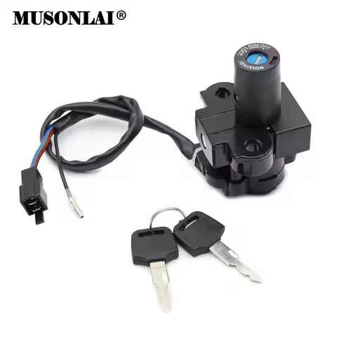 Ignition Switch Lock with Keys For Honda CB250 Hornet XL400V XL600V VTR1000F NX650 Dominator VTR250 