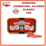 HUDSON'S EUMENTHOL JUJUBES CLASSIC 50G