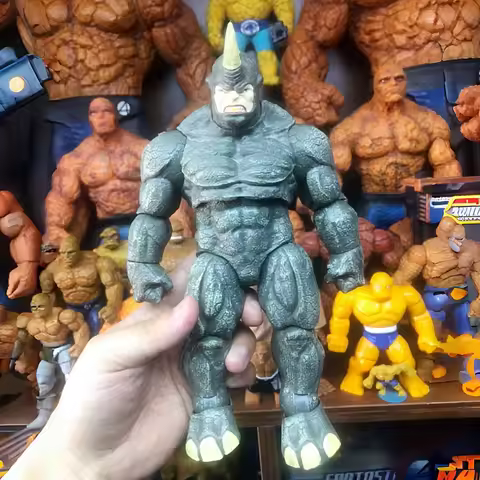 High Quality 23cm Marvel X-Men Juggernaut Cain Marko Collection Rhino Man Action Figures Collectible