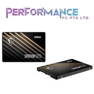 MSI SPATIUM S270 SATA 2.5" 480GB (5 Years WARRANTY BY CORBELL TECHNOLOGY PTE LTD)