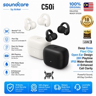 soundcore by ANKER C50i Open Ear Earbuds Clip Earphone Comfort Stable Fit Free Sport Earbud with Str