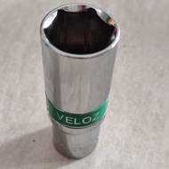 MATA Long Shock Socket Wrench 21mm 21 mm 1/ 2" 6 PT Veloz