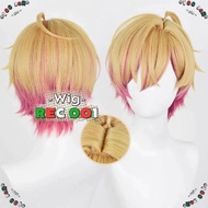 【M】 Wig Hoshino Aquamarine Cosplay OSHI NO KO Orang Dewasa/Anak-Anak Dapat Menggunakannya
