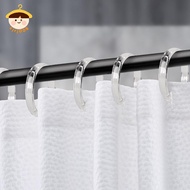 〔8C05〕 12Pcs Open Curtain Rings Curtain Rings Round Rings Shower Curtain Clips For Curtains And Curt