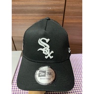 NE Trucker Jepun SP World Series Chicago White Sox Black baseball Cap Snapback Adjustable