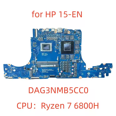 DAG3NMB5CC0 For HP 15-EN N13788-601 N13789-601 placa de vídeo rx 580 8gb lga 1155 CPU: Ryzen 7 6800H