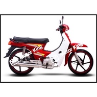 Cover Set DEMAK EX90 EX 90 Old Model Version Complete Set ( Red / Blue ) Coverset