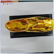 Eigell Gold Boot Soccer Trophy Soccer Trophy Statue Birthday Gift Desktop Ornament