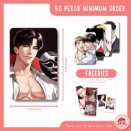 ♞[5 PCS SET] BJ ALEX WEBTOON MANHWA PC PHOTOCARDS UNOFFICIAL FANMADE LOMO