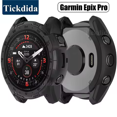 TPU Case for Garmin Epix Pro 51mm 47mm 42mm Soft Silicone Case for Garmin Epix Pro Protective Cover 