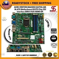 ACRE VERITON M6650G1 Q27H4-AM M-ATX Motherboard Q270 Chip 1151 Interface DDR4 VGA+HDMI+DP