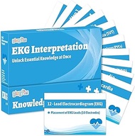 gisgfim EKG Interpretation Flash Cards Medical Nursing School Essentials Review Exam Flash Cards Dou