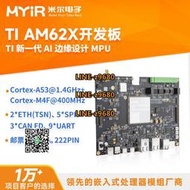 【可開發票】米爾電子TI AM62X工業開發板 Cortex-A53工控板AM6254/6252/6231