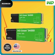WD Green SSD SN350 M.2 2280 NVME PCIE GEN 3 - 1TB/480GB
