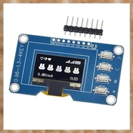 [K U Y G] White OLED Display SSD1106 0.96/1.3 Inch with Integrated 4 X 4 Keyboard Button Screen Modu