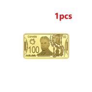 In Stock Canada 1 Ounce Gold Bar Gold  Bullion Bars Canada 100 Goldplated Metal Bars Metal Crafts Fo