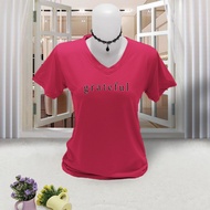 Retail & wholesale cheap Vneck women's top t-shirts Ld 84-100 bb 55 Soft and cool material to choose