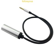 fol Mono Sound Cord 3 5mm Male to 6 35mm Female Adapter Sound Cable for Professional Sound Equipment