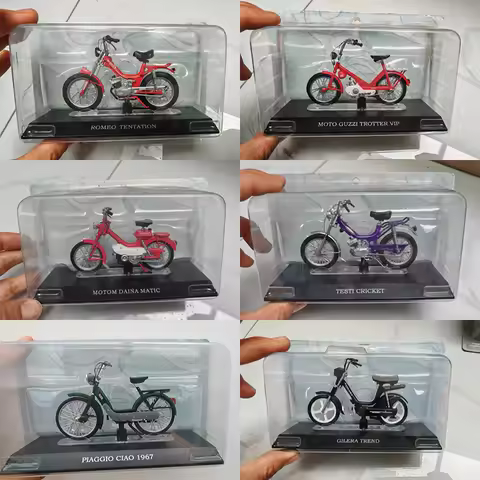 Diecast 1/18 Scale CIAO 1967 / CRICKET / TENTATION / TREND Alloy Motorcycle Model Adult Classic Coll
