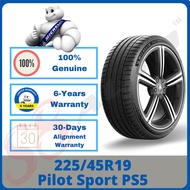 225/45R19 Michelin Pilot Sport 5 PS5 *Year 2024【Official Webstore RM1110】