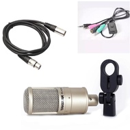 Micro K200 (Chỉ Mic) + Dây Livestream U1 + Dây XLR 2 đầu