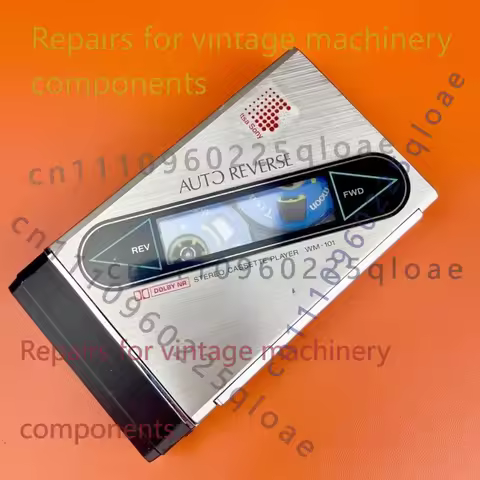 1Pcs DIY Acrylic Transparent Cassette Window Mod Replacement For Sony WM-101 Walkman Tape Player Mod