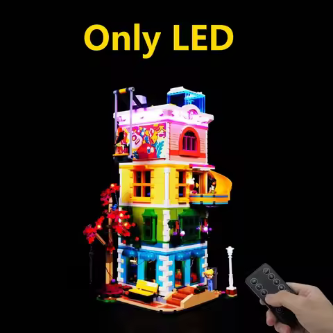 LED lighting kit for 41748 Heartlake City leisure and entertainment center building block bricks (on