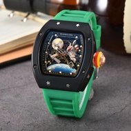 Planet Astronaut Embossed Fully Automatic Luminous Watch Hollow Fashion Trend Watch Unique Men