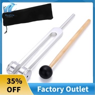 Tuning Fork 128 Hz, C-128 Frequency Aluminum Alloy Non-Magnetic Tuning Fork for Healing with  Hammer