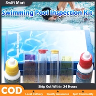 Chlorine Water Quality Test Kit, Standard Dual Test Kit Chlorine &amp; PH with Carry Case for Swimming Pool, Drinking
