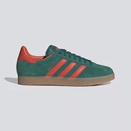 ADIDAS GAZELLE 男女休閒鞋-綠橘-IG6200 UK4 綠色