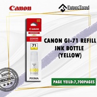 Canon GI-71 GI71 Original Refill Ink Bottle (Yellow)
