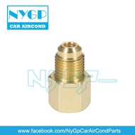 ⚠️100% COPPER HEAVY DUTY⚠️ ADAPTER R134A (F 1/2" X M 1/4") adator adaptor gas tong big to small CONVERTER R134A TO R22
