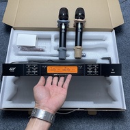 Wireless Microphone Wireless Microphone JZP P-810 Infrared Pairing Frequency One for Two FM Performa