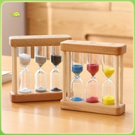 1 Sand Timer Shock-resistant Hourglass 3-in-1 Sand Timer Set 1 Min 3 Min 5 Min Hourglass for Cooking