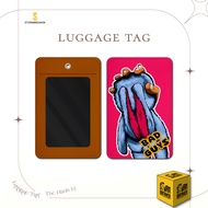 STORMBREAKER Leather Luggage Tag - Travel Suitcase Tag - Backpack Tag - Bad Bunny - Bad Guys - Color