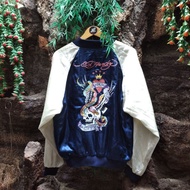 Edhardy//sukajan//sukajan jacket//preloved