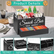 Capsule Countertop Wooden Organizing Box Storage Box Coffee Table Storage Box Party Snack Box Coffee